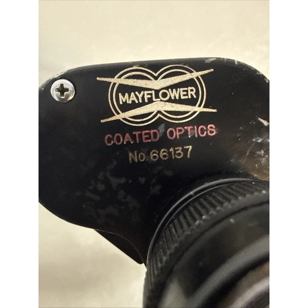 Vintage Mayflower 7x50 Binoculars 183ft  at 1000yds ~ Hard Coated Optics 66137